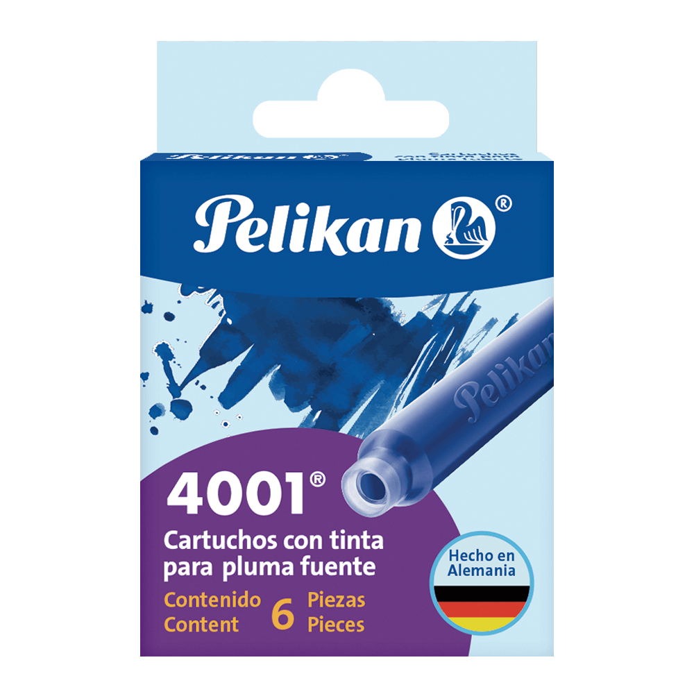 Cartucho repuesto Pelikan 4001